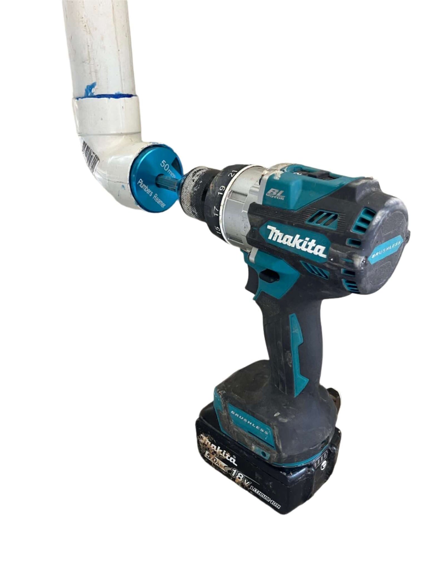 Ditch the chisel and the fumes. The Plumbers Reamer 4-Piece Kit removes PVC fittings cleanly—no cracks, no burnouts, just fast, safe results.