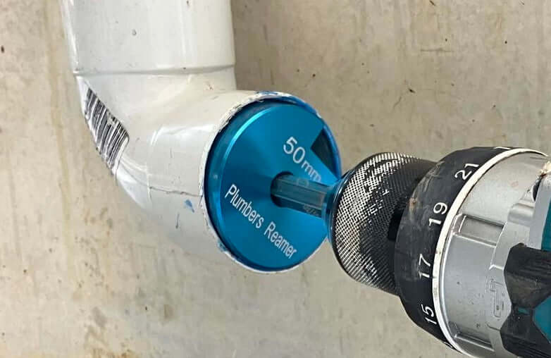 Ditch the chisel and the fumes. The Plumbers Reamer 4-Piece Kit removes PVC fittings cleanly—no cracks, no burnouts, just fast, safe results.