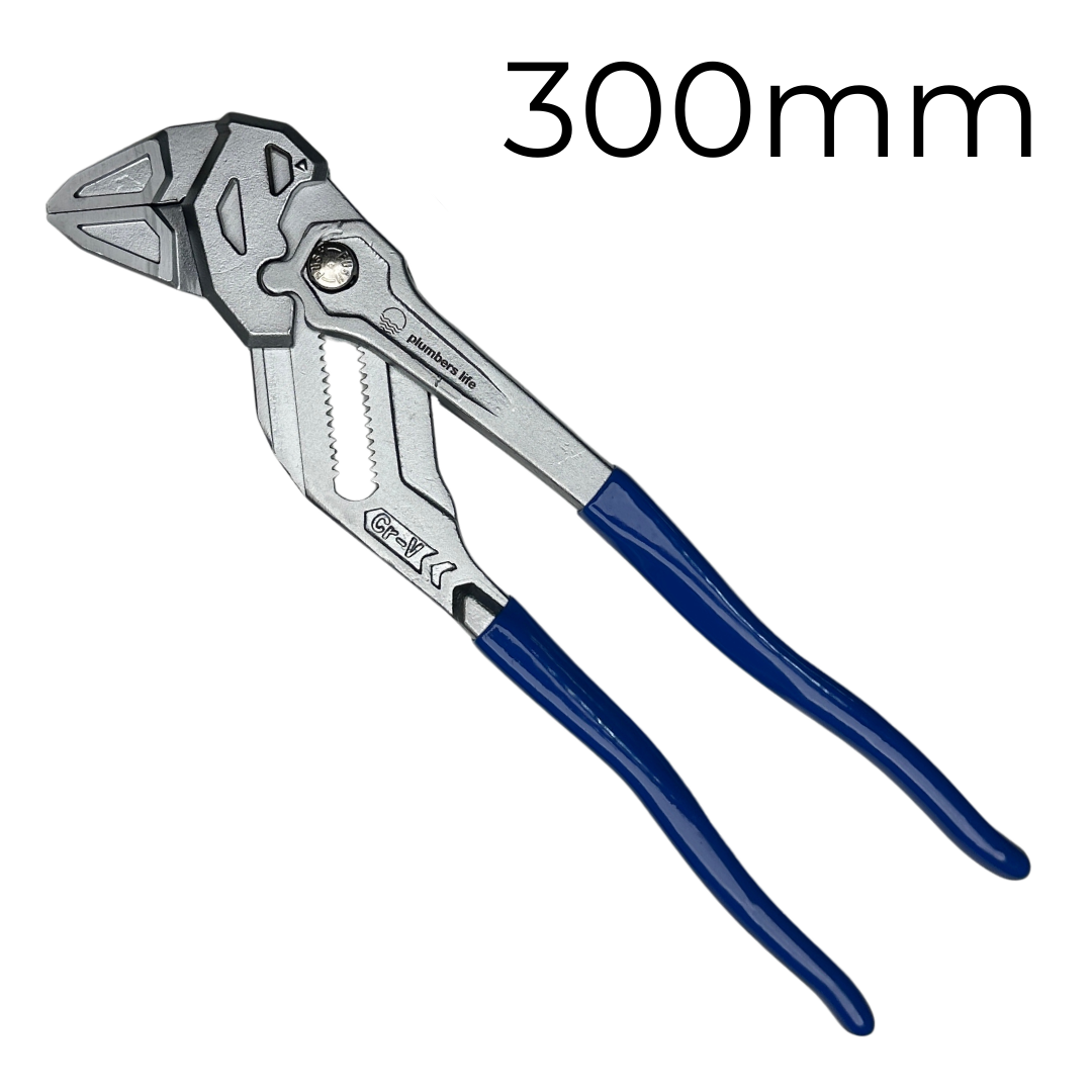 Plumbers Life Sure Grip Pliers Smooth Jaw for Chrome Fittings