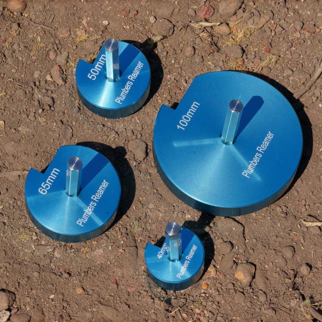 The Plumbers Reamer 4 Piece PVC Socket Saving Kit