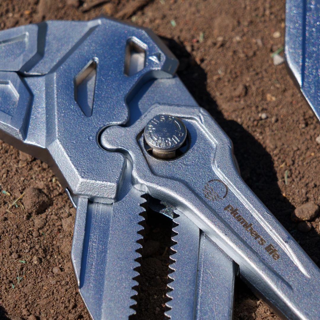 Plumbers Life Sure Grip Pliers Smooth Jaw for Chrome Fittings