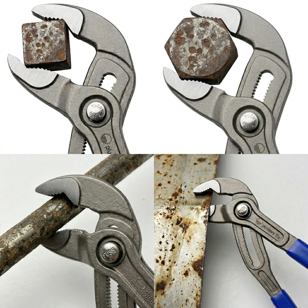 Plumbers Life Multi-Grip Water Pump Pliers