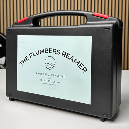 The Plumbers Reamer – 4 Piece PVC Fitting Removal Kit