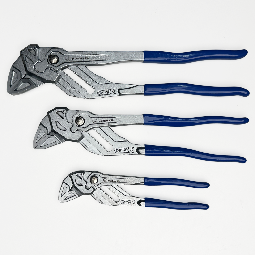 Plumbers Life Sure Grip Pliers Smooth Jaw for Chrome Fittings